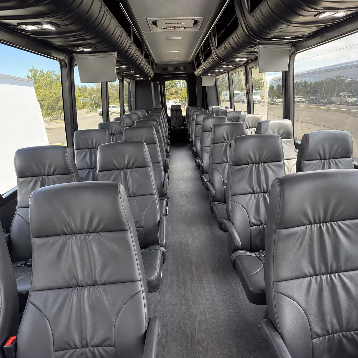 35 passenger minibus inside