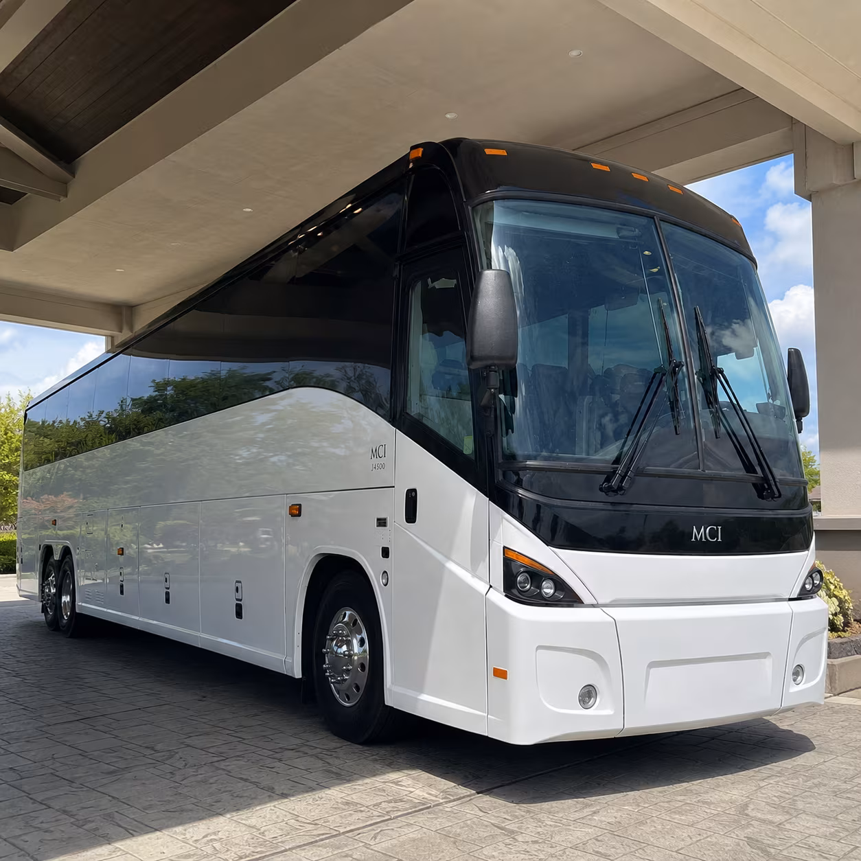 charter buses for fort bragg and pope army airfield transfers