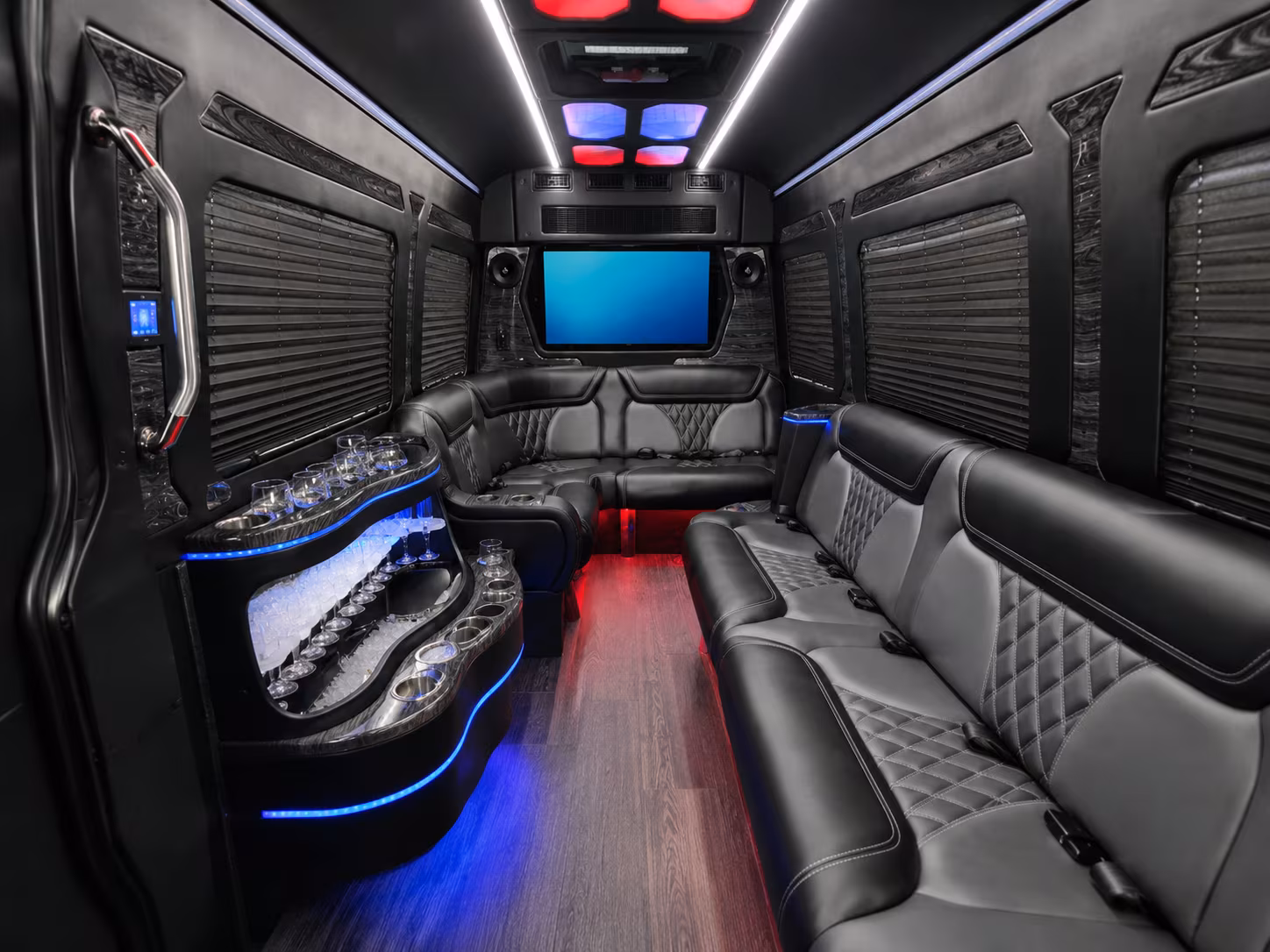 prom night bus rentals to the cabarrus arena events center