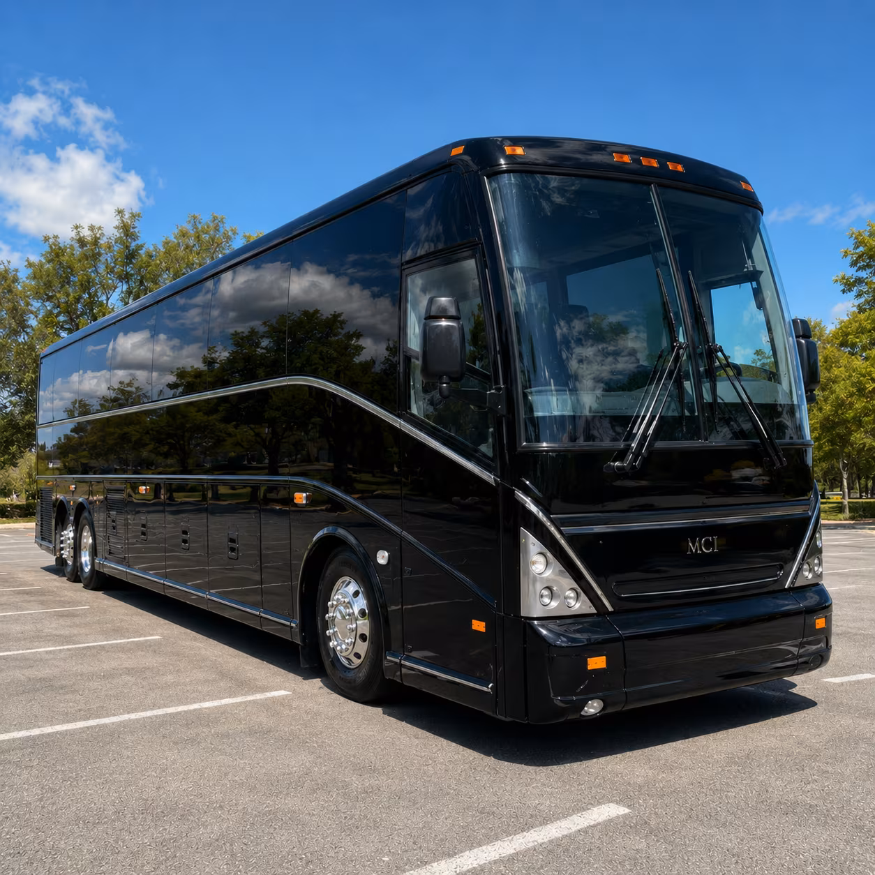 smooth buses for wedding guests across concord and cabarrus county